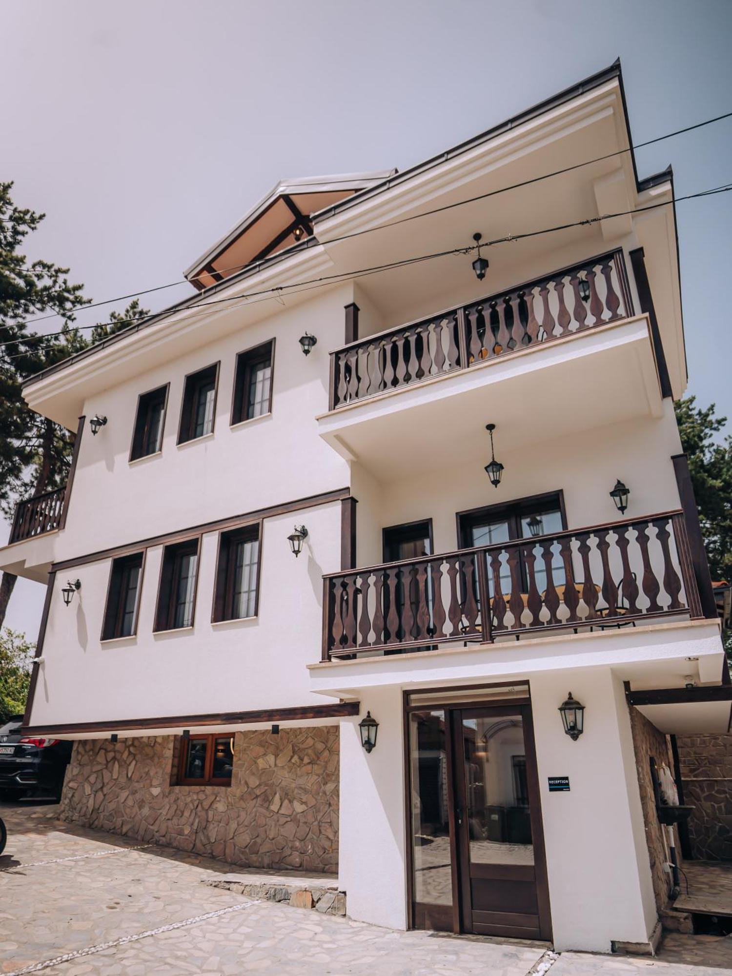 Villa Pupin Gorna Porta Ohri Dış mekan fotoğraf